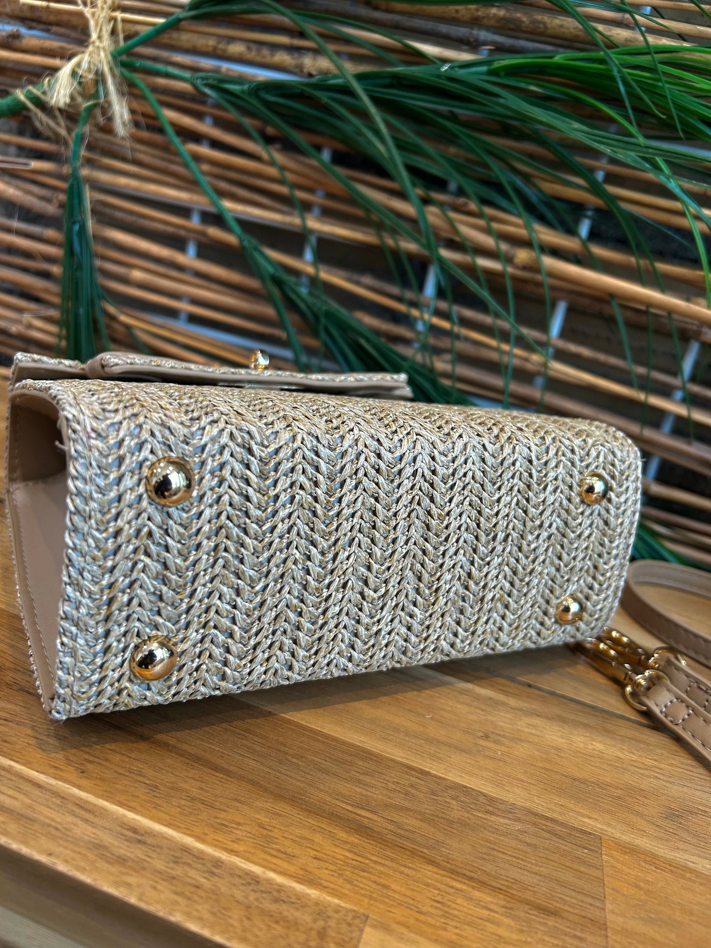 Coastal Woven Crossbody