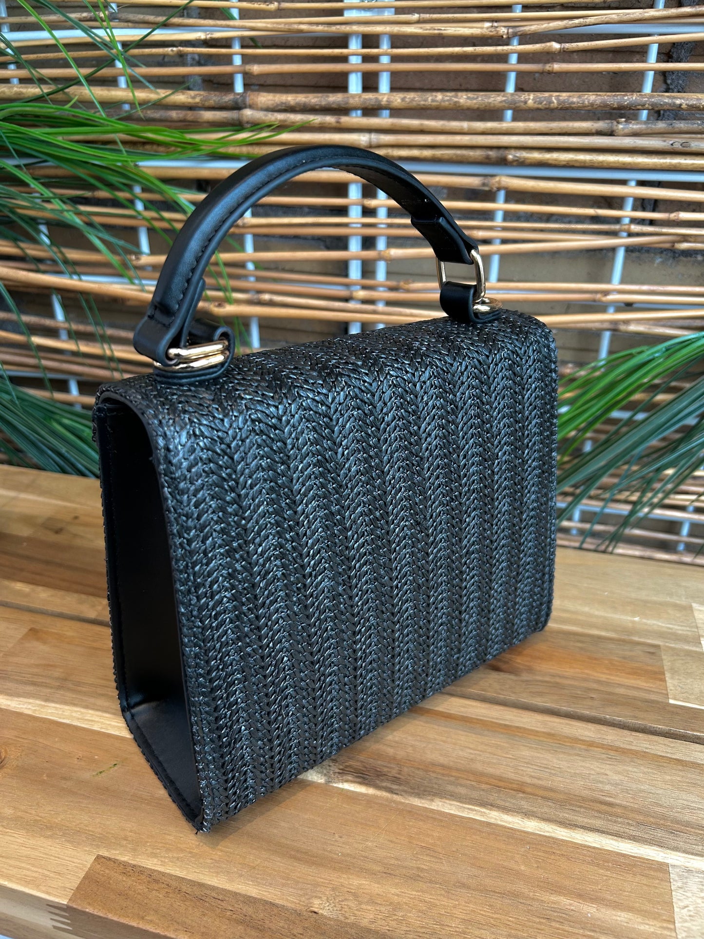 Coastal Woven Crossbody