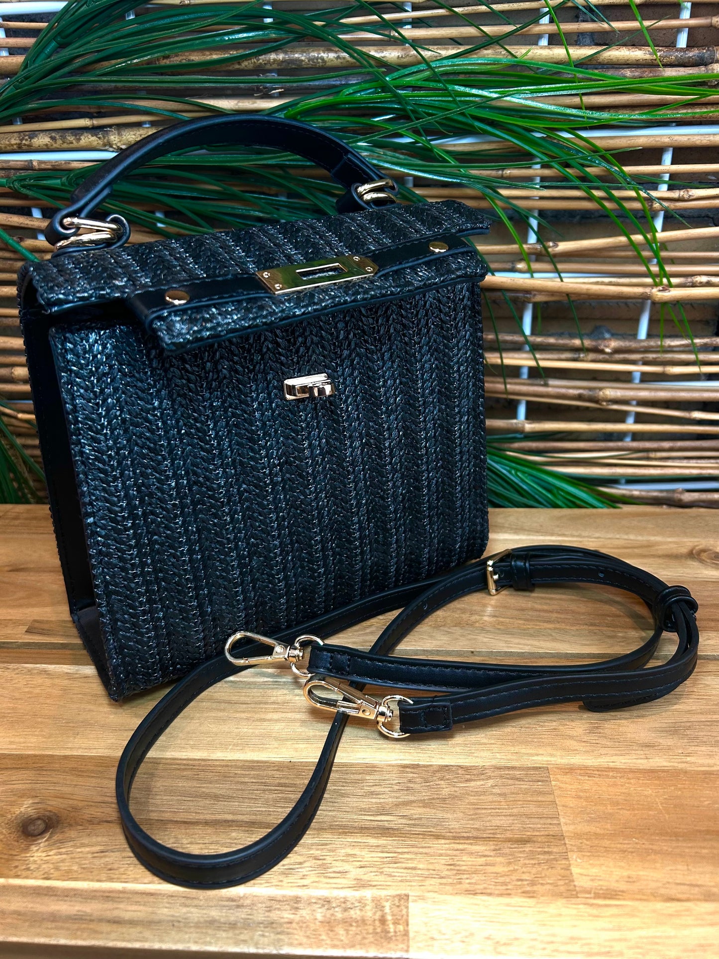 Coastal Woven Crossbody