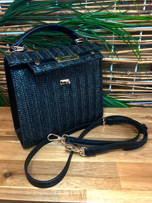 Coastal Woven Crossbody