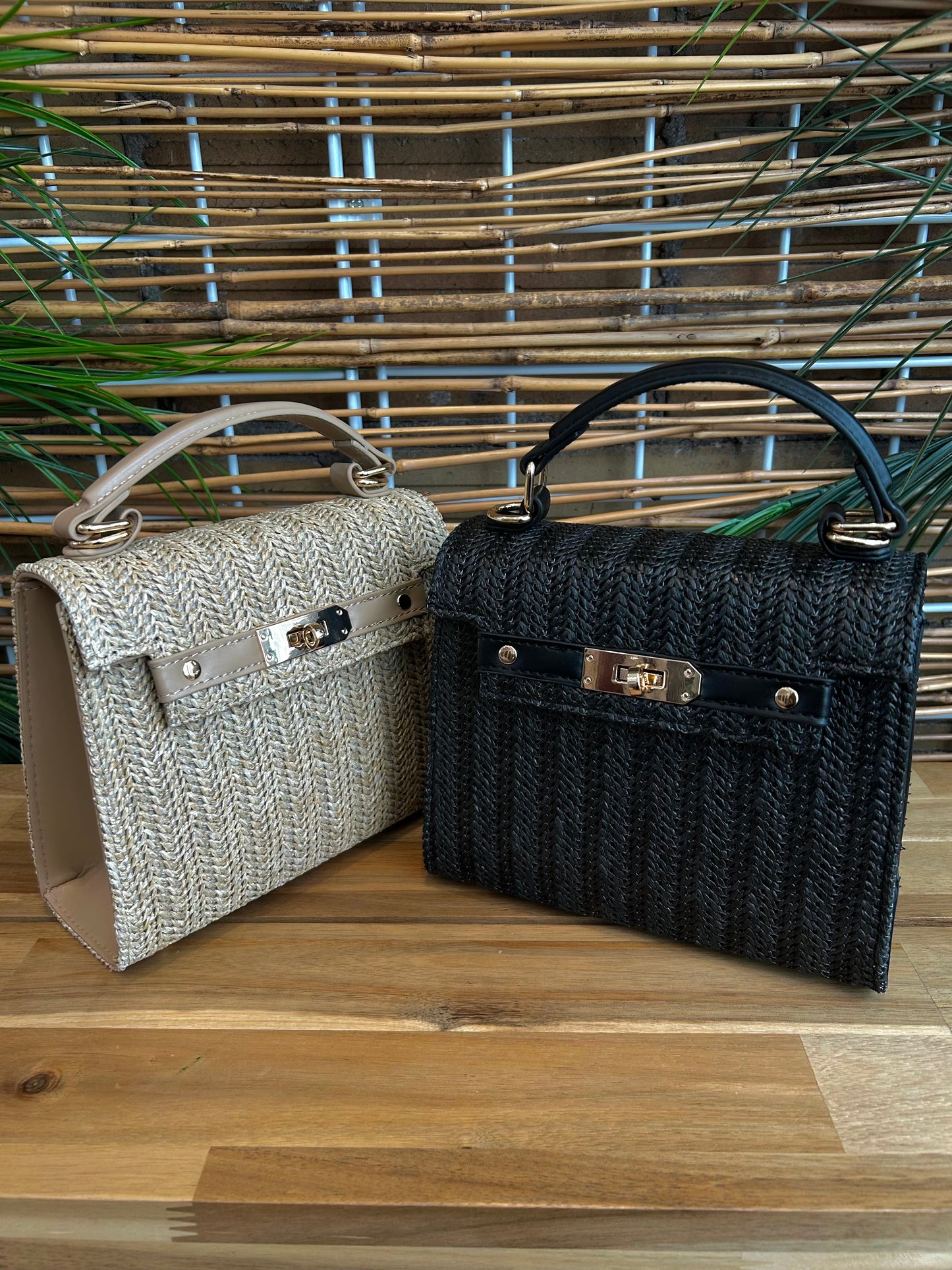 Coastal Woven Crossbody