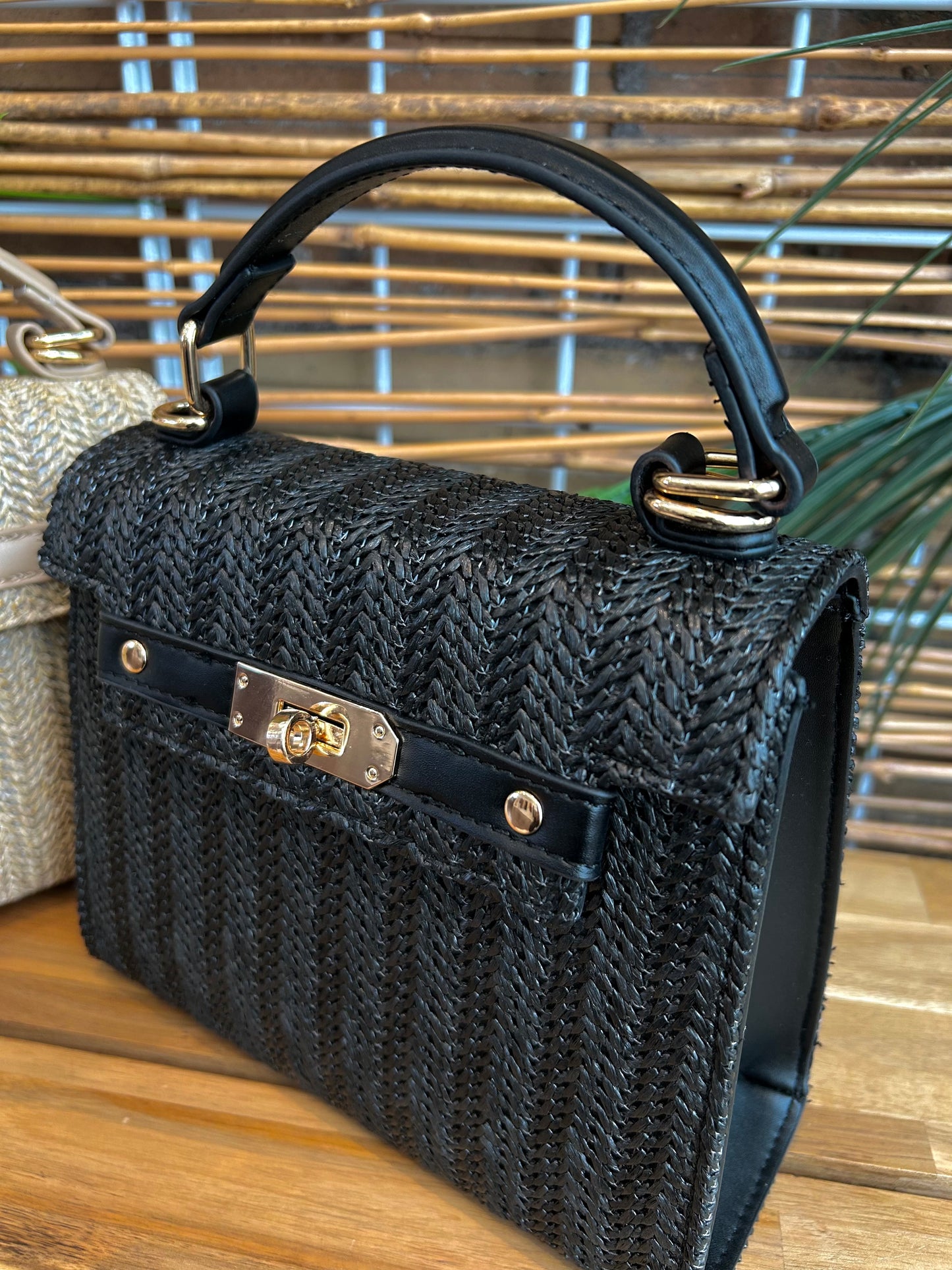 Coastal Woven Crossbody