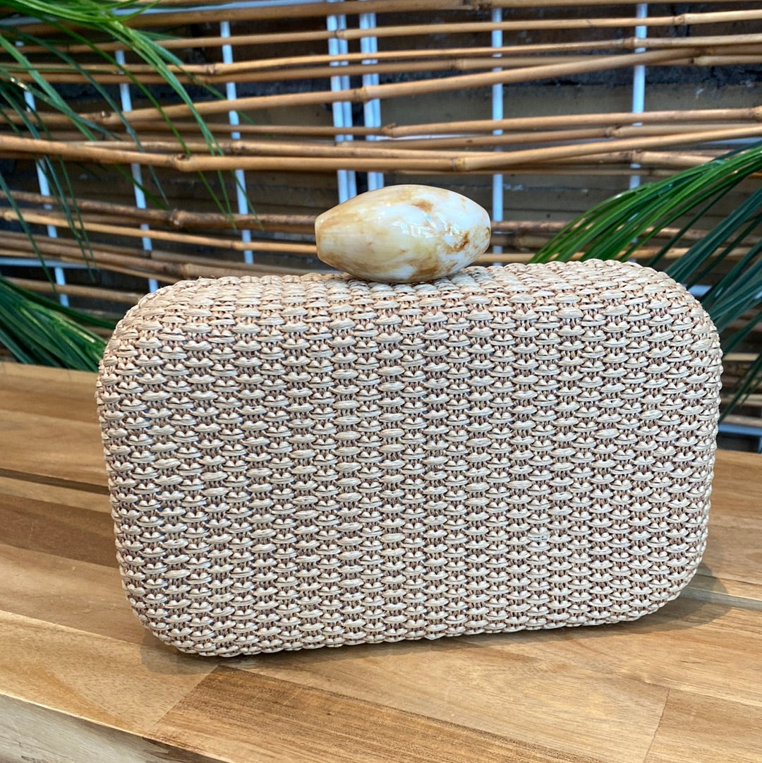 Zanzibar Marble Handle Clutch