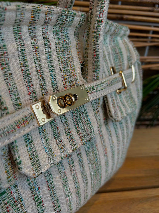 St. Barts Multicolored Satchel