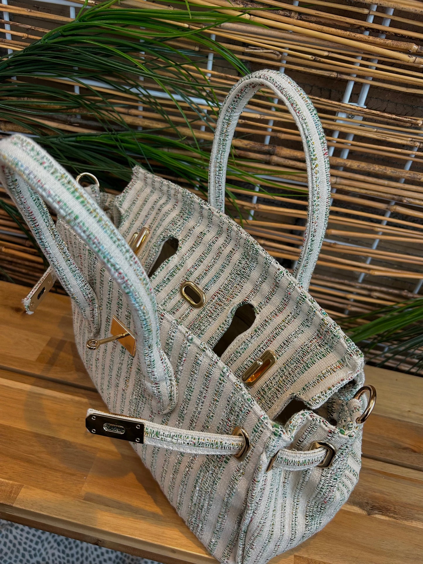 St. Barts Multicolored Satchel