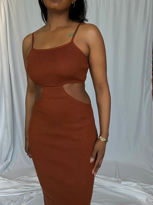 Martinique Cut-Out Midi Dress