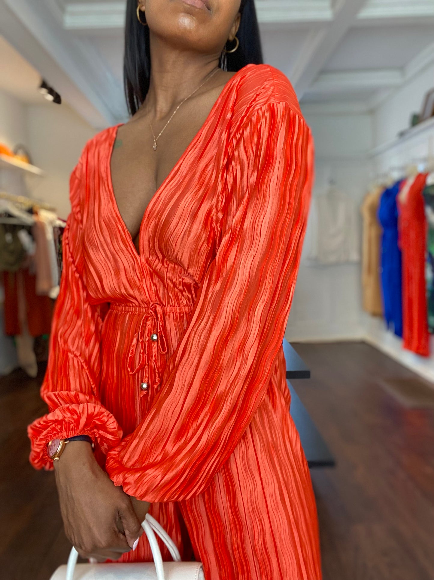 Riviera Orange Jumpsuit