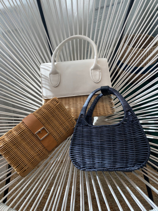 Tahiti Straw Crossbody