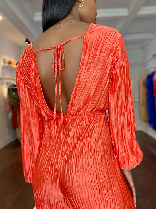Riviera Orange Jumpsuit
