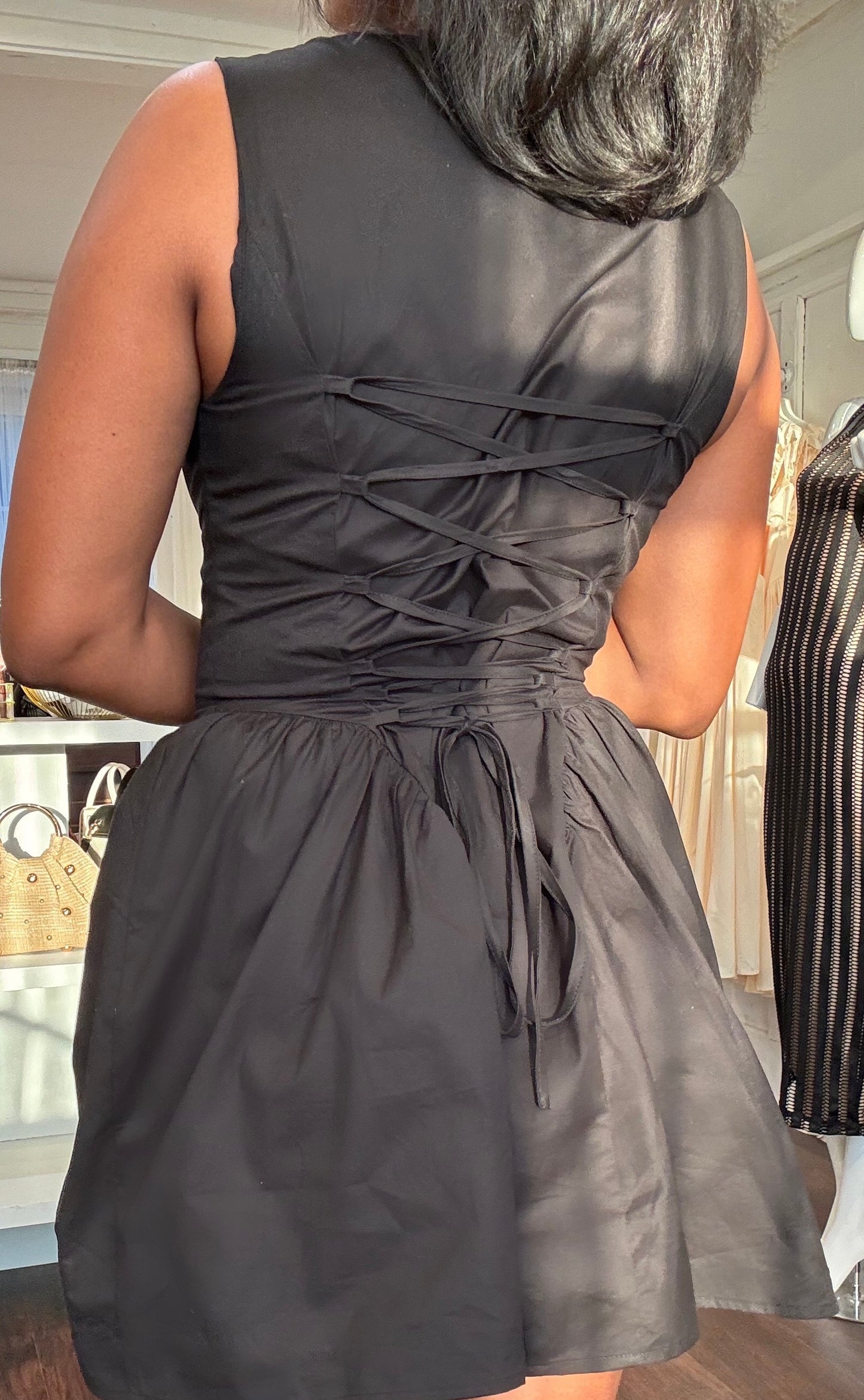 Monroe Mini Puff Dress