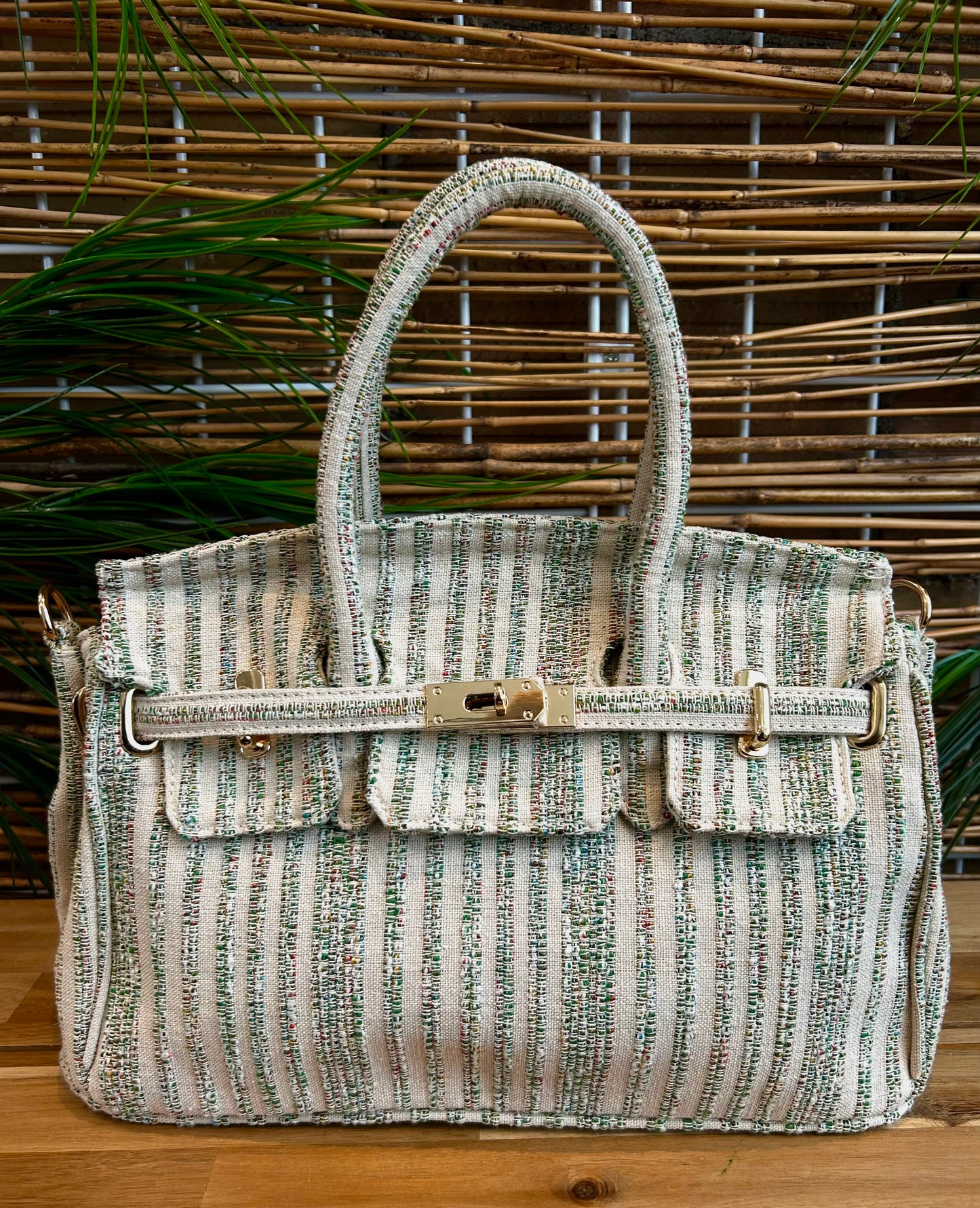 St. Barts Multicolored Satchel