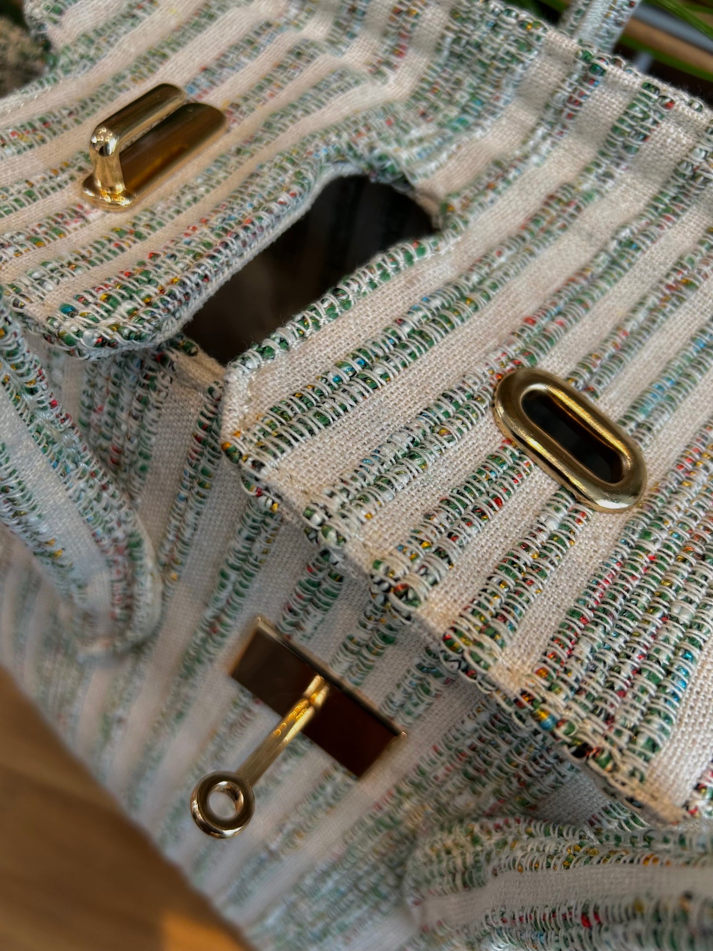 St. Barts Multicolored Satchel