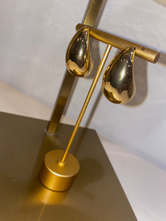 Raindrop Earrings Gold