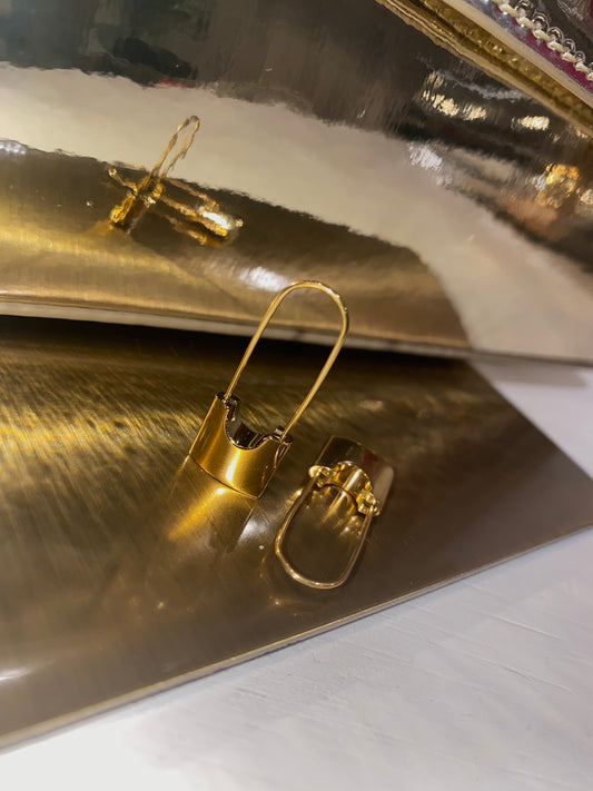 Lock Earrings