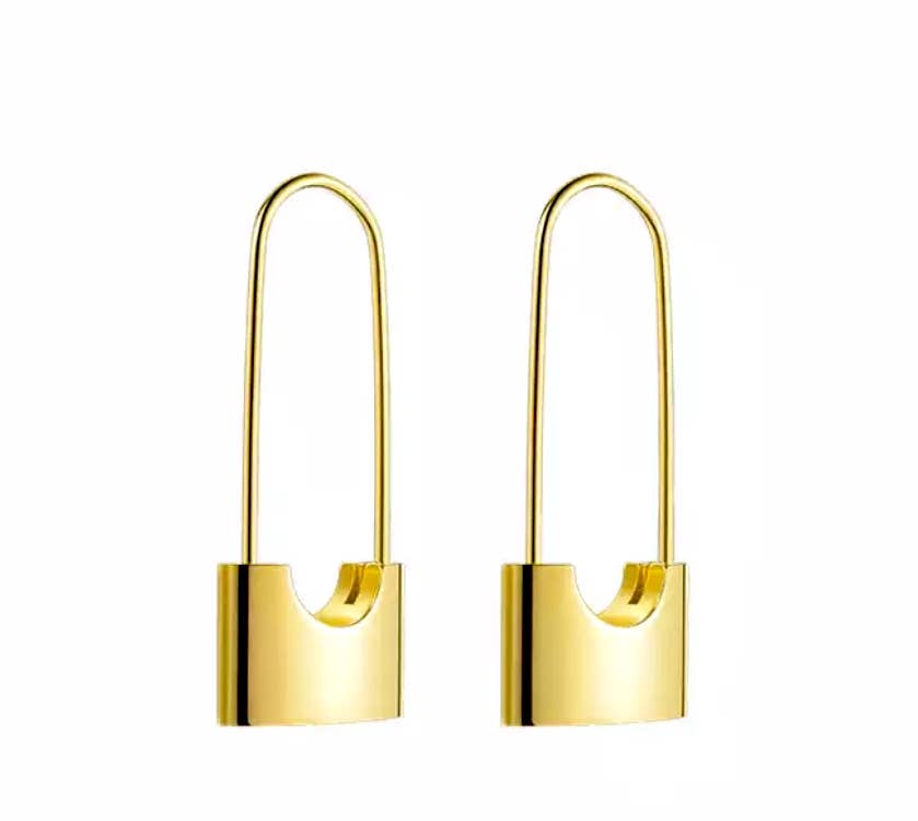 Lock Earrings