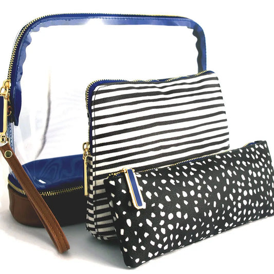 3 Piece Cosmetic Bag